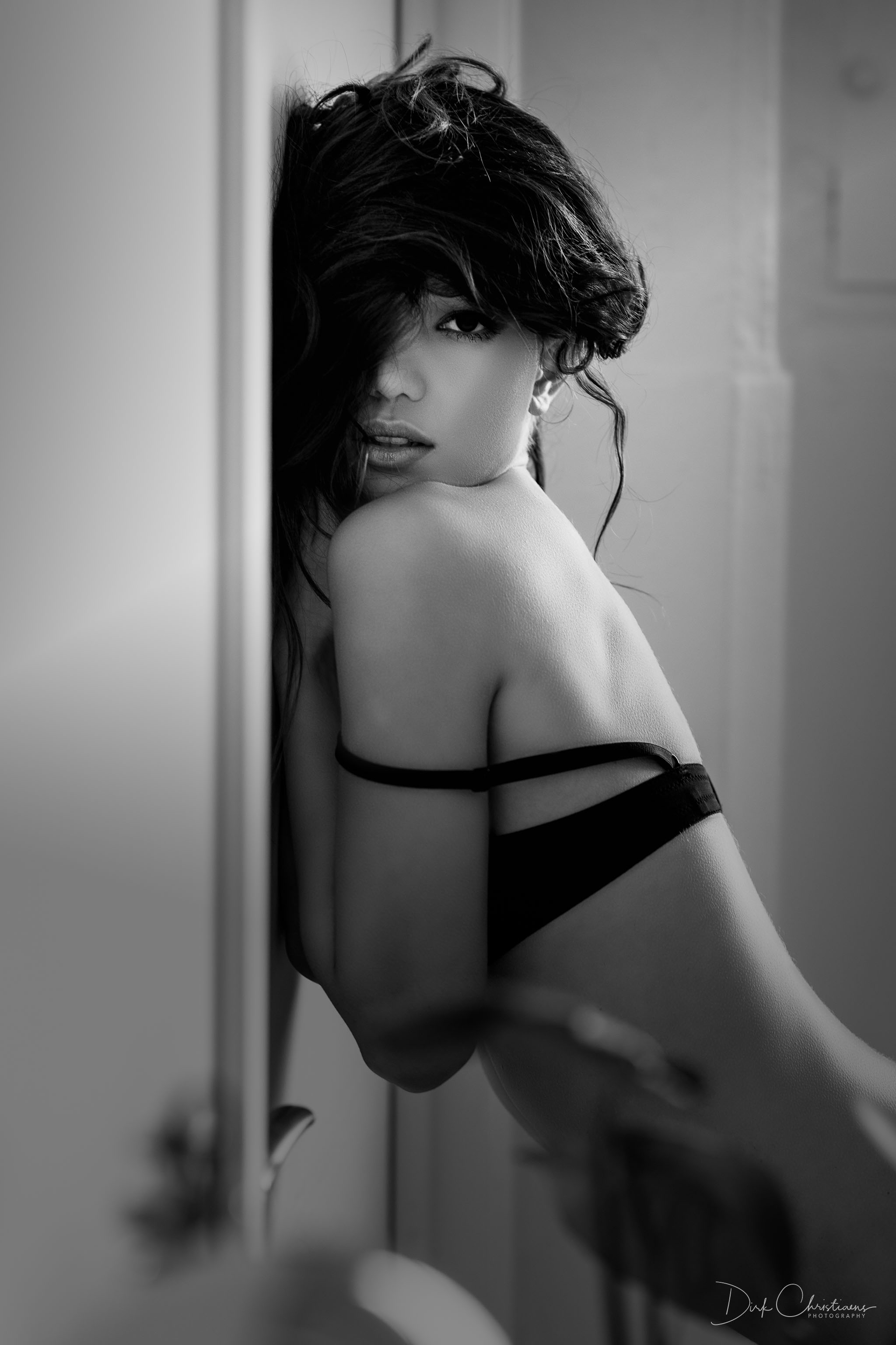 Kitrysha, model from Italy at a boudoir photoshoot